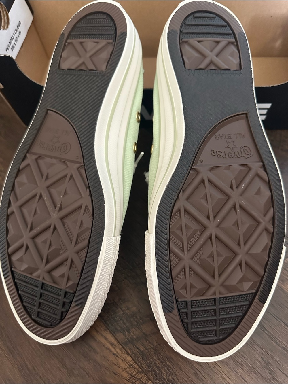 Converse Low Top Sneakers in Mint - Picture 6 of 8